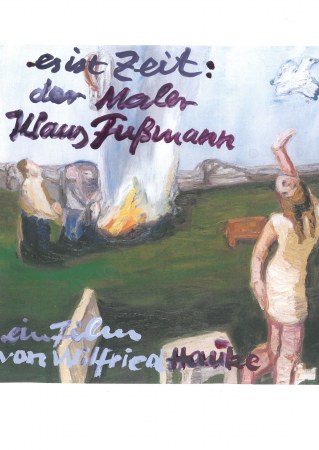 Mann auf Blau / Es ist Zeit. Der Maler Klaus Fußmann