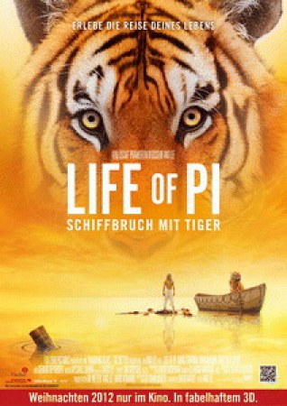 Life of Pi - Schiffbruch mit Tiger