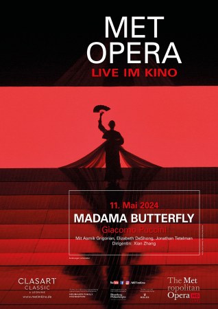 Am 11.5.24 live aus der Metropolitan Opera: "Puccini: MADAMA BUTTERFLY"