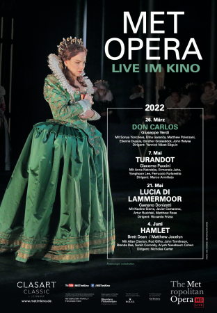 Metropolitan Opera live: Giuseppe Verdi DON CARLOS