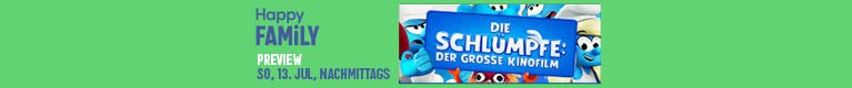 Die Schlümpfe: Der große Kinofilm – Happy Family Preview