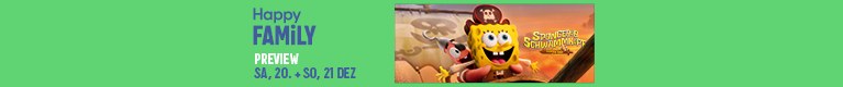 SpongeBob Schwammkopf: Piraten Ahoi! – Happy Family Preview