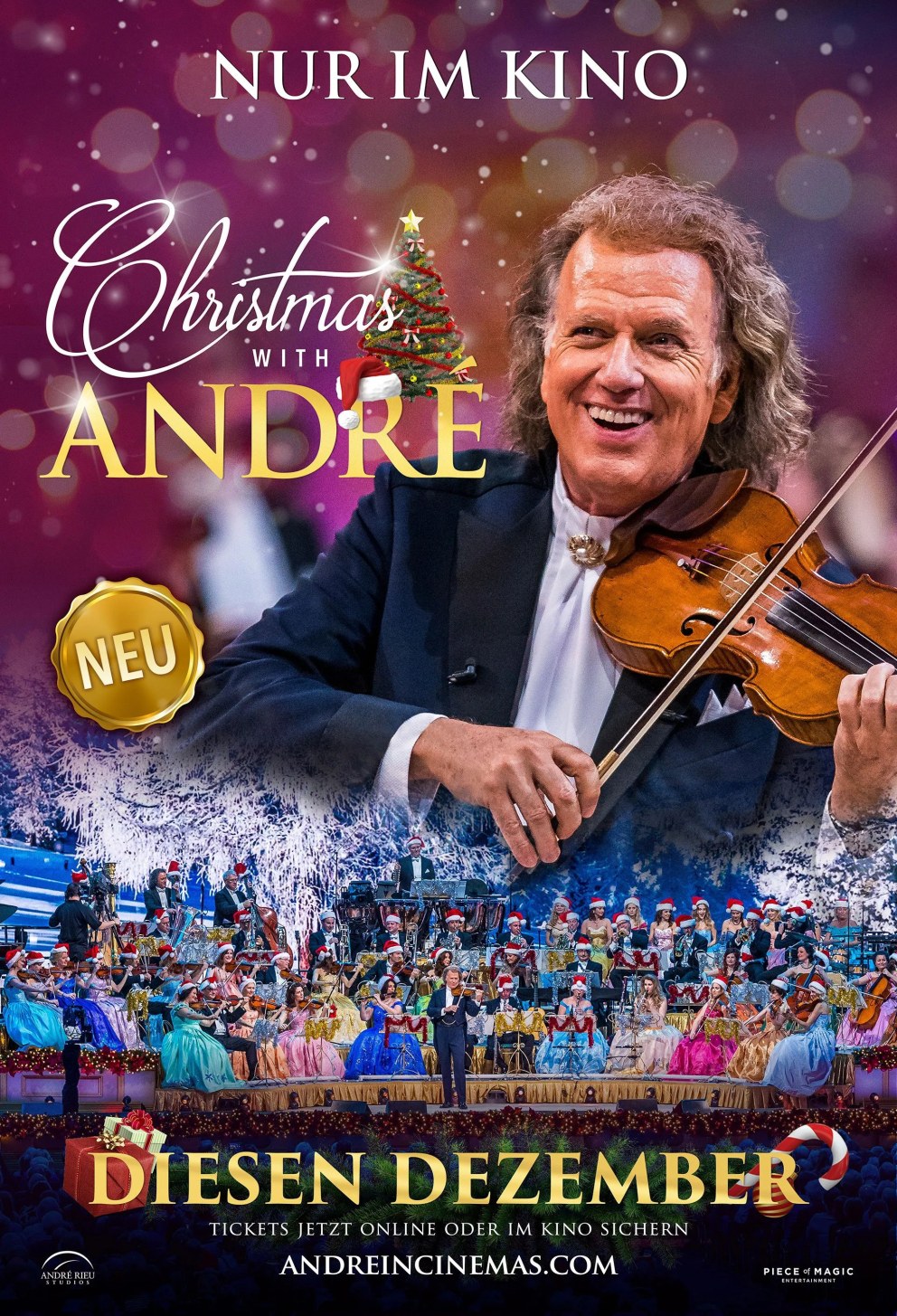 André Rieu Christmas with André Cinestar