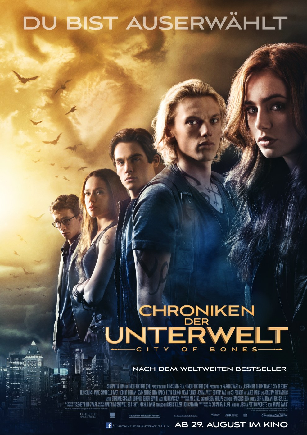 Chroniken Der Unterwelt City Of Bones Altersfreigabe Chroniken der Unterwelt - City of Bones | Cinestar