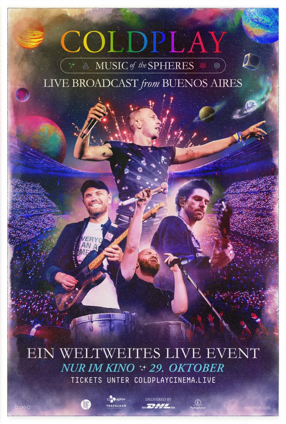 Coldplay Music of the Spheres Live Broadcast from Buenos Aires