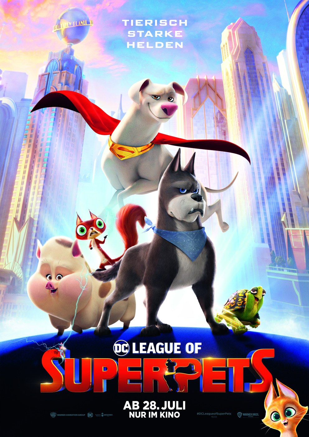 DC League of SuperPets CineStar Frankfurt am Main Mainzer Landstr.