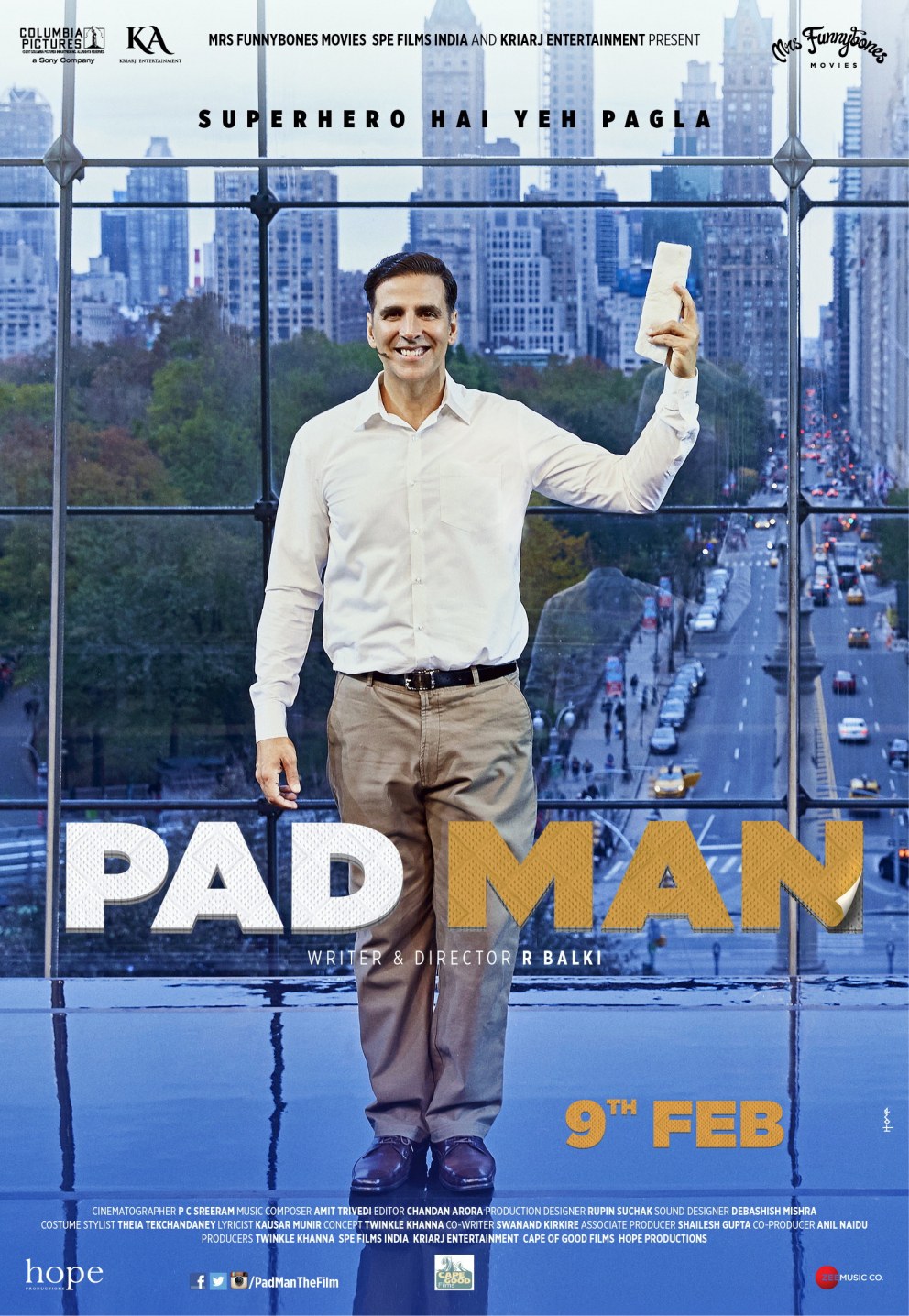 padman movie review in english