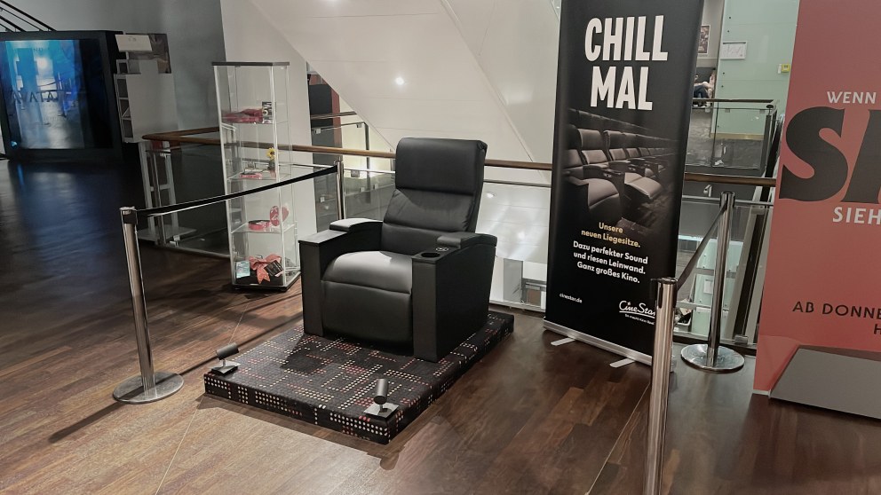 Kinositze mit Komfort CineStar Mainz