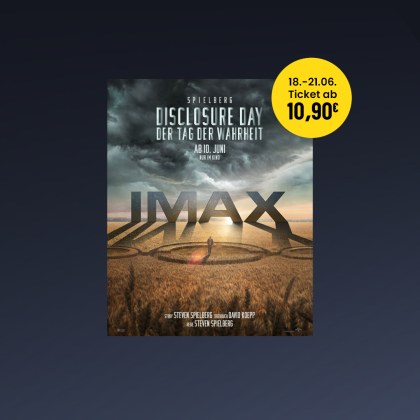 Film schauen & IMAX Jahreskarte gewinnen