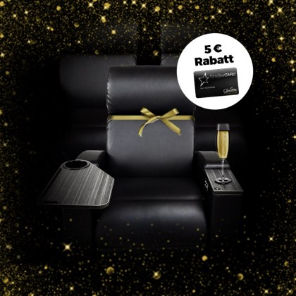 5€ Rabatt auf Premiumsitz oder -sofa!*