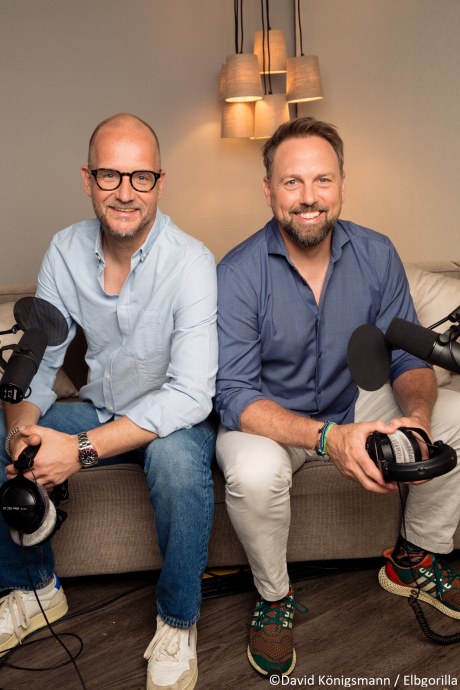 Im Interview mit den Podcast-Hosts Bild 1