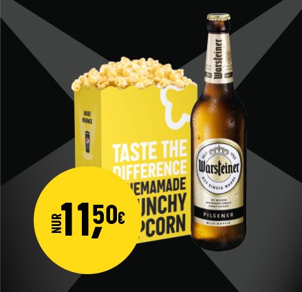 Warsteiner Popcorn menü Bild 1