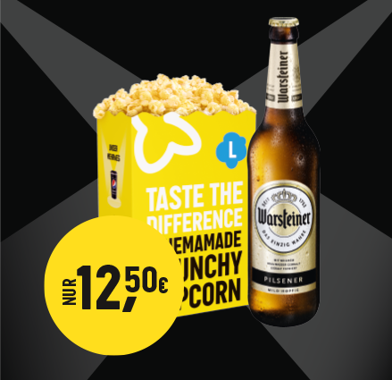 Warsteiner Popcorn menü Bild 1