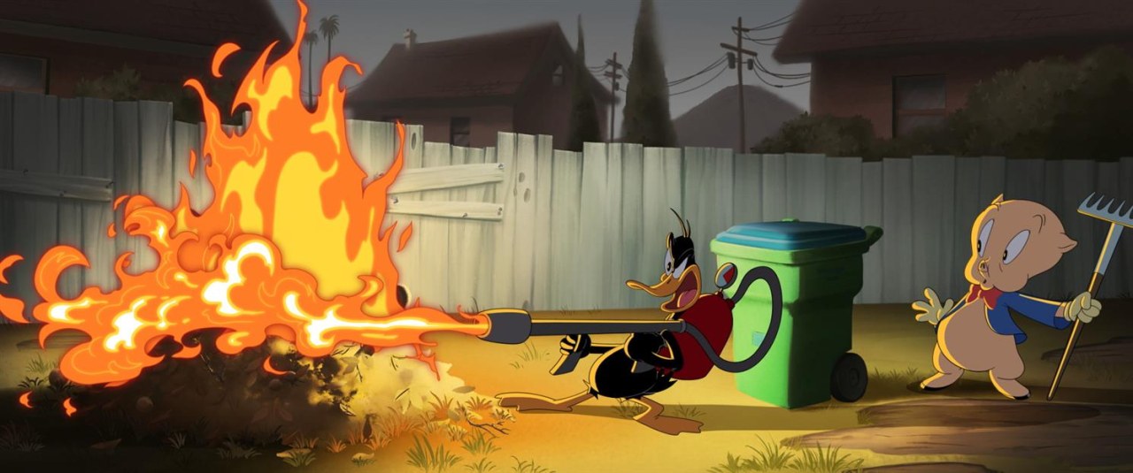 Ein klebriges Abenteuer: Daffy Duck und Schweinchen Dick retten den Planeten - Bild 1