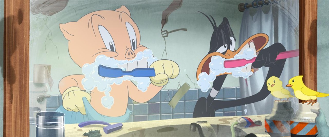 Ein klebriges Abenteuer: Daffy Duck und Schweinchen Dick retten den Planeten - Bild 7